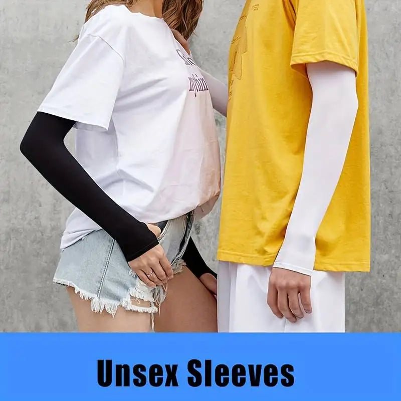 Women's UV Arm Sleeves – Cooling Sun Protection Sports Gloves
