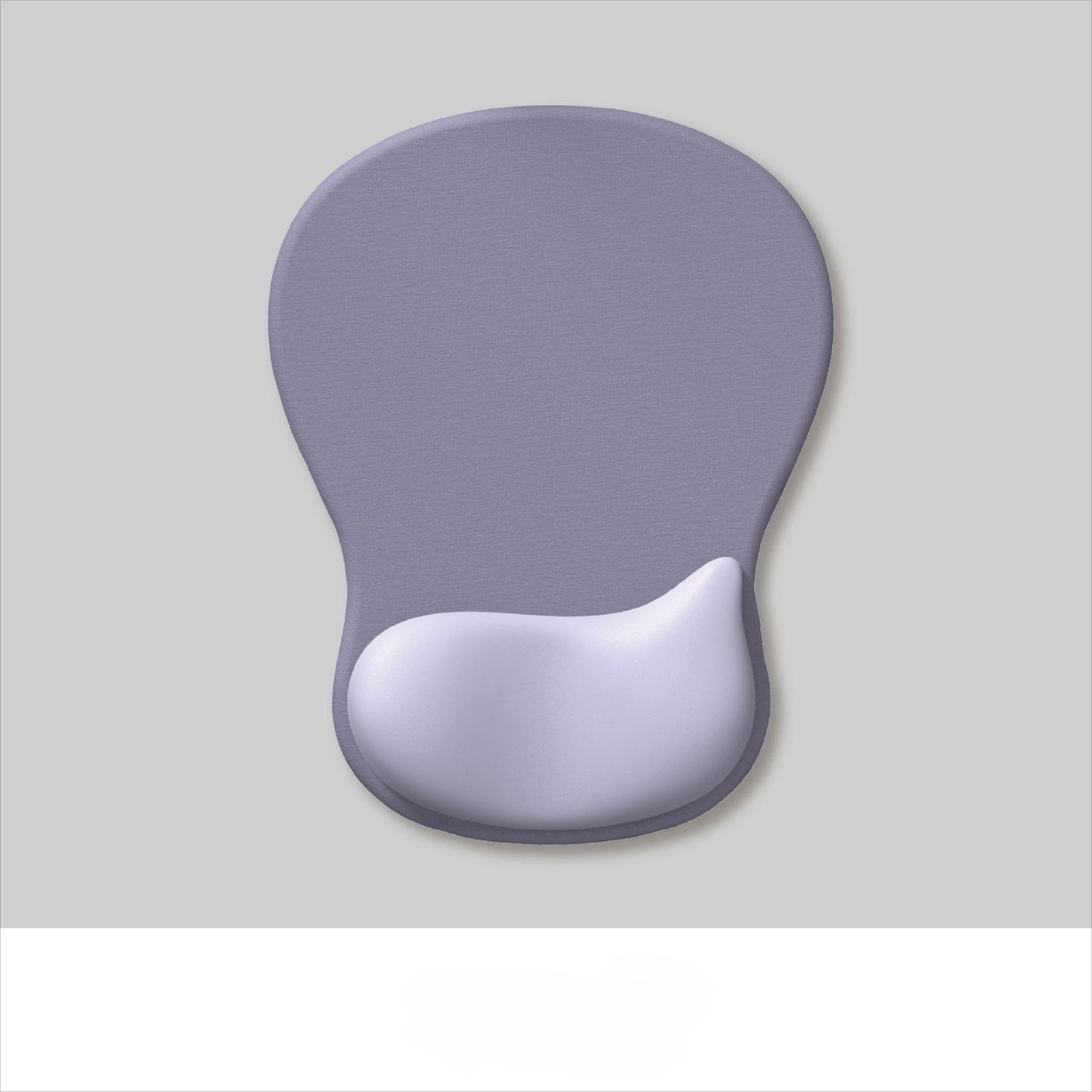 Gradient Mouse Pad with Ergonomic Silicone Wrist Rest Support