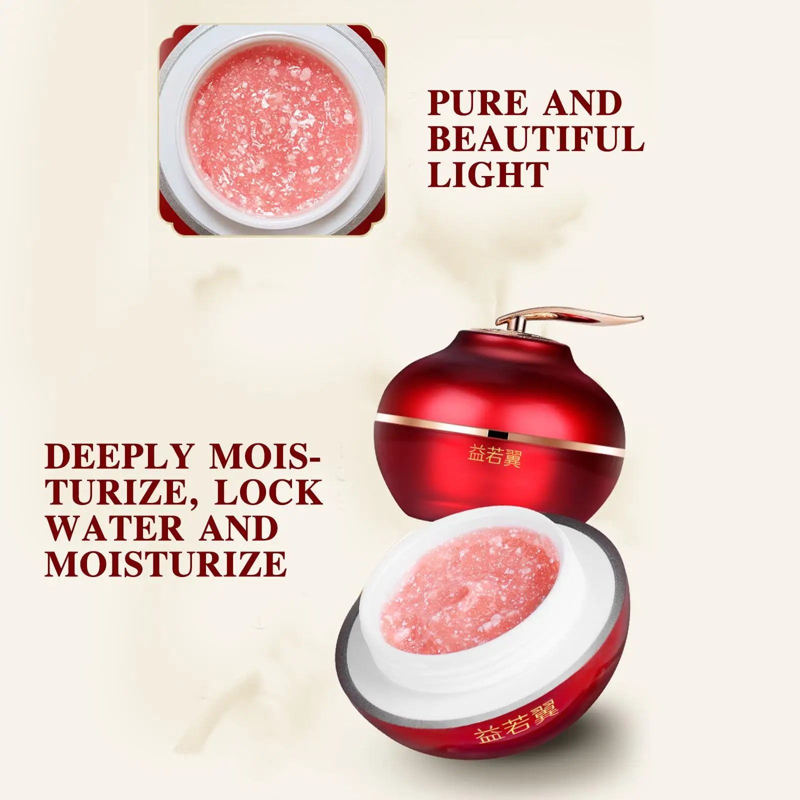 50G Retinol Placenta Anti-Aging Dragon Blood Cream Beauty Fairy Cream Lady's Face Cream Women's Skin Care Youthful Glow Peaceful Pleasures Health and Wellness