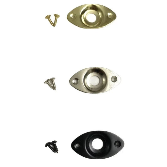 Electric Guitar Bass DIY Accessories Cat Eye Jack Iron Sheet Socket Peaceful Pleasures Health and Wellness