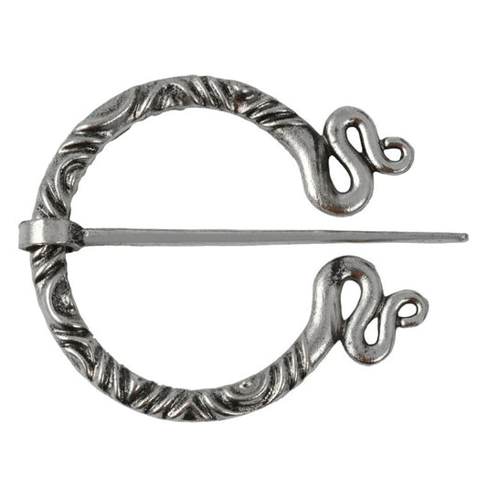 Nordic Style Metal Simple Brooch Suit Scarf Clip Brooch Pin Fashion Jewelry for Coats Jackets Sweaters Suit Peaceful Pleasures Health and Wellness xz1911