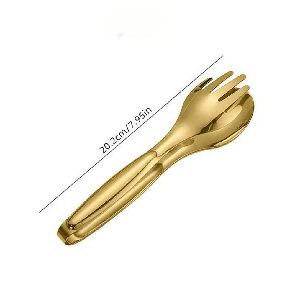 Professional Heat-Resistant Cooking Tongs Heavy Duty Stainless Steel Kitchen Gripper For Grilling Serving BBQ Camping & Catering Peaceful Pleasures Health and Wellness Gold