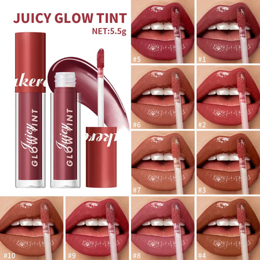 ibcccndc Mirror Lip Gloss Tint – Long-Lasting & Moisturizing Lip Gloss Oasis Select