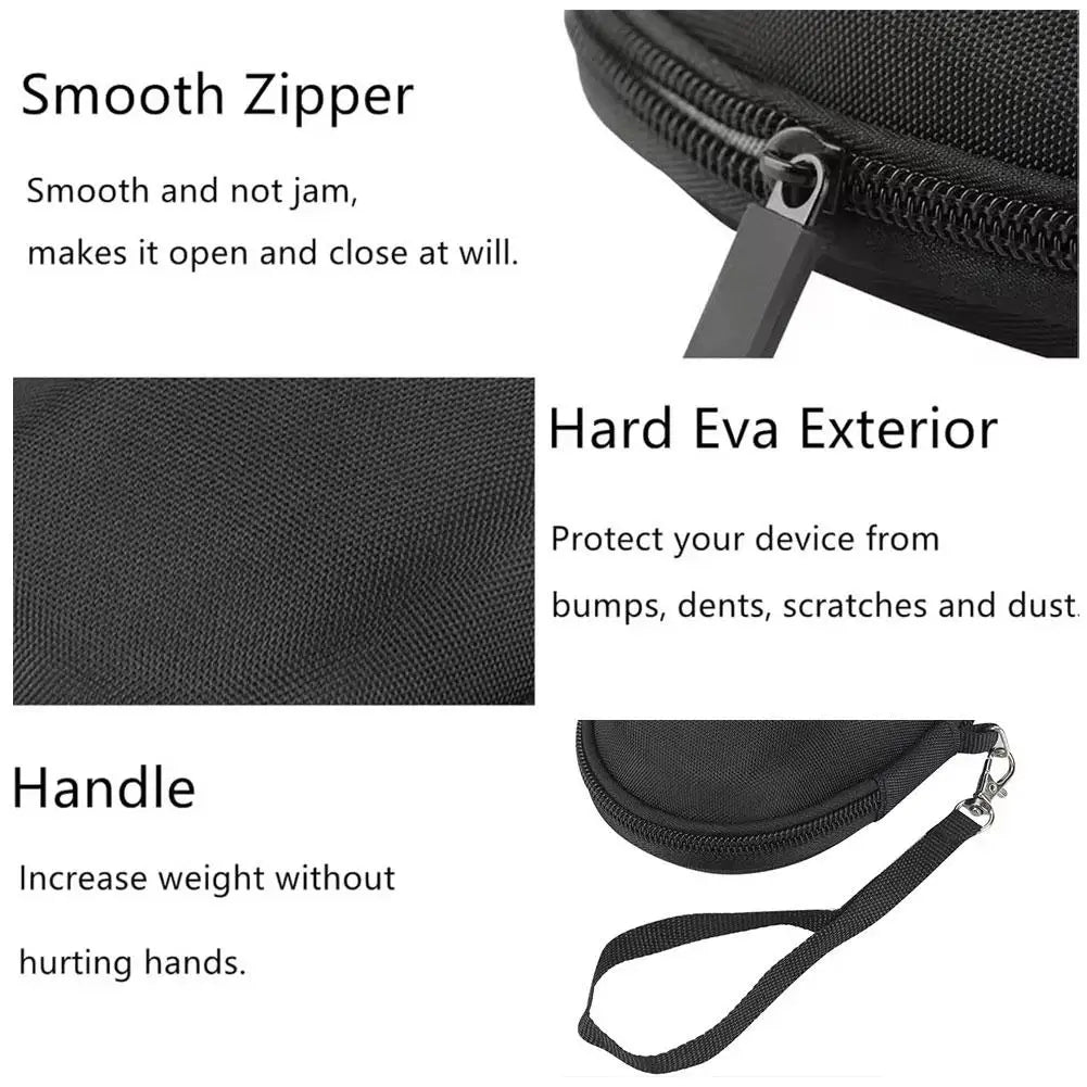 For Logitech MX Master 4/3S/3/2S Mouse Carrying Case, EVA Mouse Bag, Portable Hard Case Protective Case Peaceful Pleasures Health and Wellness