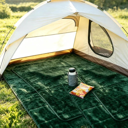 Waterproof Double-Layer Flannel Sherpa Throw Blanket – Camping Waterproof Throw Blanket Peaceful Pleasures Health and Wellness