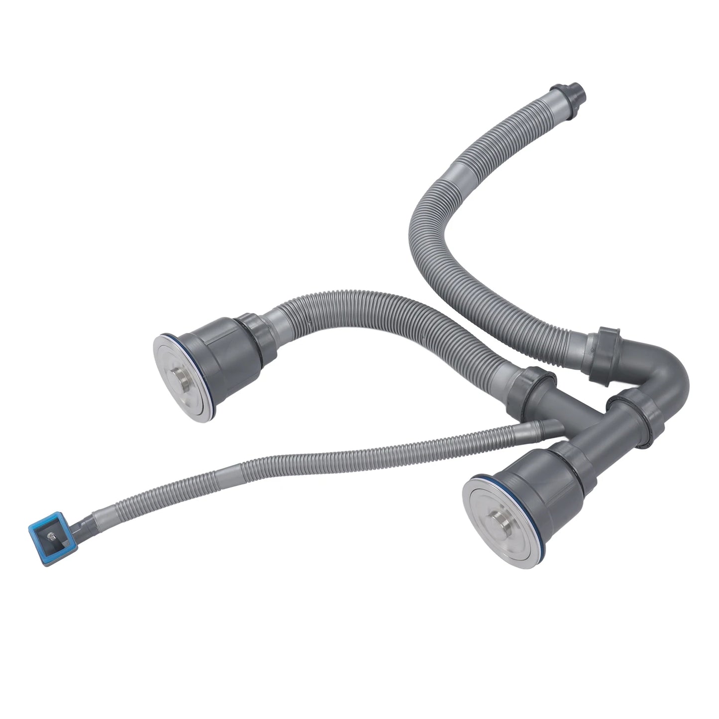 Kitchen Sink Double Hose Drain Quick Draining Expandable Multiple