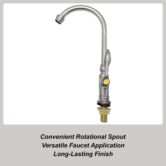 Retro Single Handle Basin Faucet | 360° Rotating Bathroom Tap Basin Sink Faucet Peaceful Pleasures Health and Wellness
