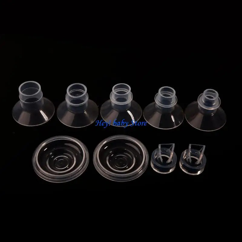 Breast Pump Flange Inserts – Silicone Diaphragm & Duckbill Valve Kit