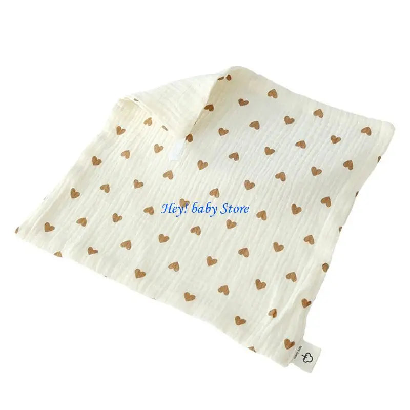 4-Layer Baby Square Face Towel | Soft Cotton 27x27cm Infant
