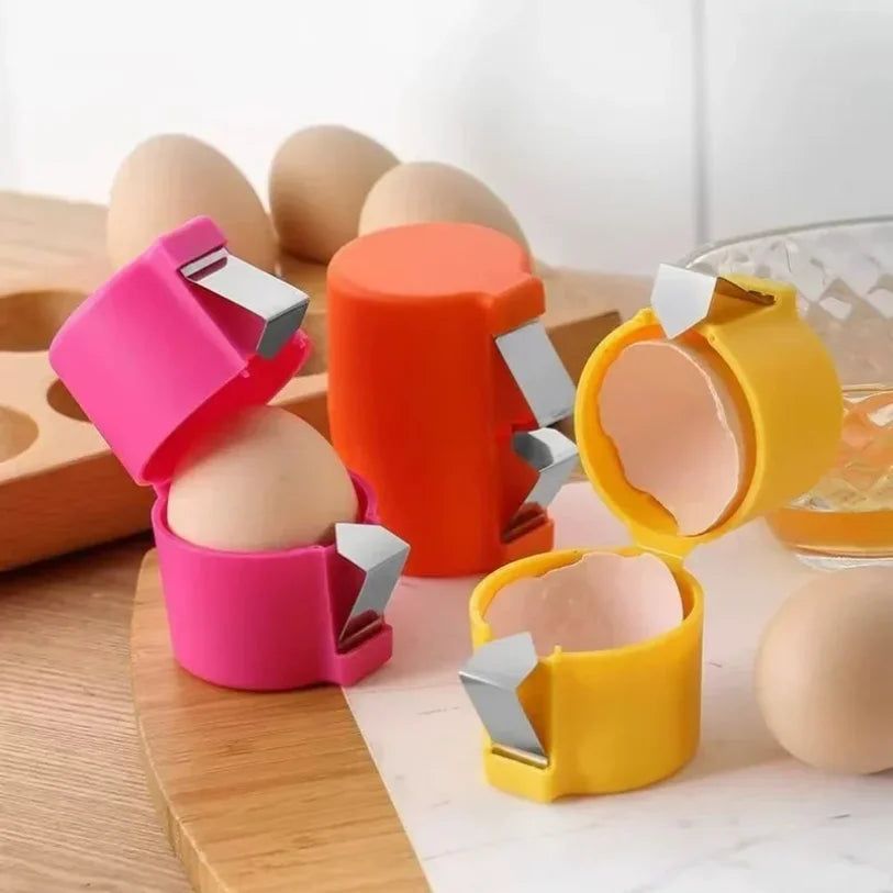 Manual Egg Shell Opener & Separator | Non-Stick Kitchen Tool