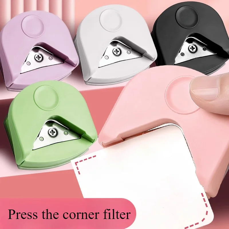 Corner Round Punch & Circle Cutter | Portable Paper Card Cutter