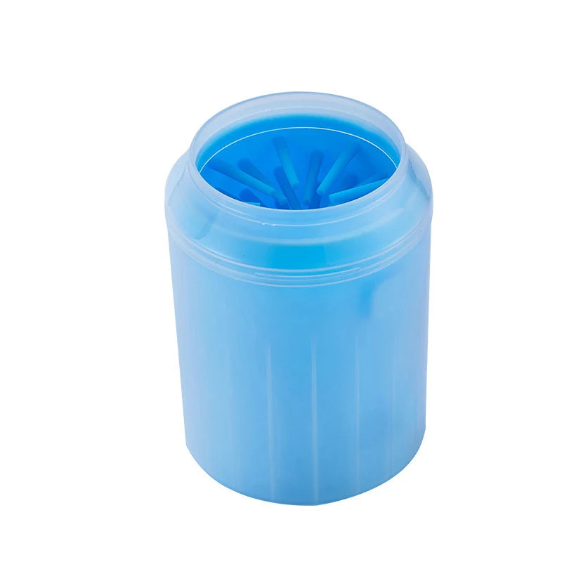 Portable Pet Paw Cleaner – Silicone Foot Washer & Towel Bucket