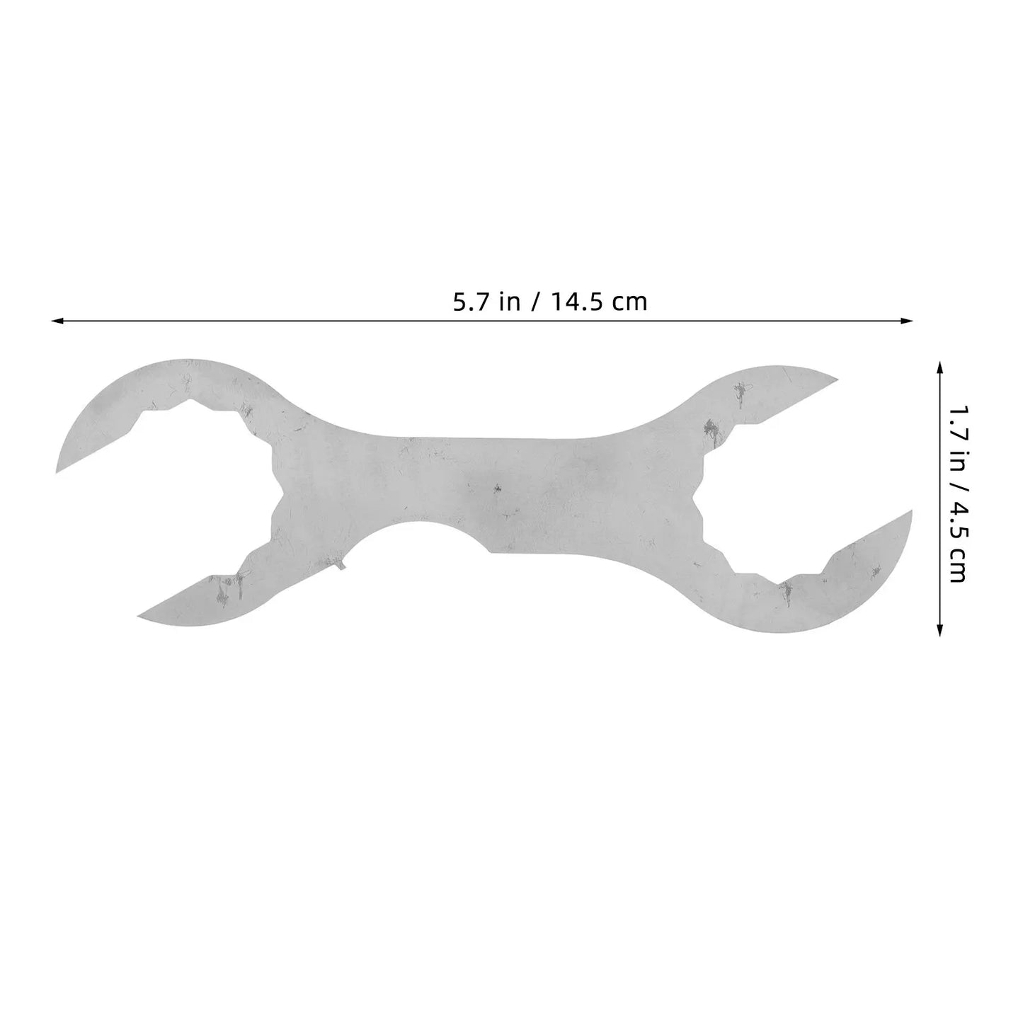 Beer Faucet Spanner Stainless Steel Multi-Function Brewing Wrench Tool Convenient Faucet Tap Tower Beer Spanner Wrench Peaceful Pleasures Health and Wellness