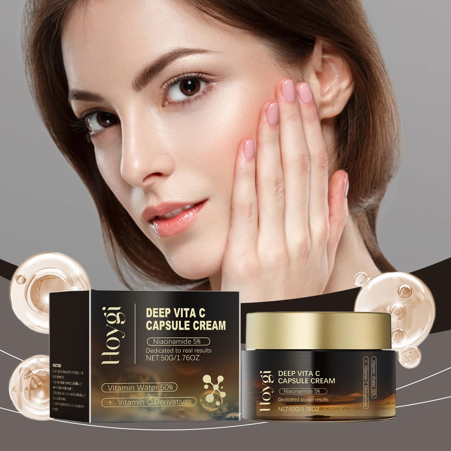 Niacinamide Cream Fade Dark Spot Lightening Melasma Fade Fine Line Rejuvenation Brightening Shrink Pore Moisturizing Skin Care Peaceful Pleasures Health and Wellness