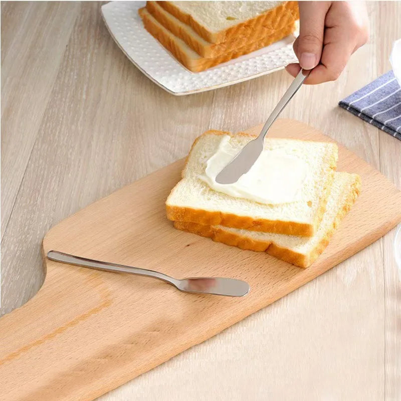 Stainless Steel Butter & Cheese Spreader Knife Set (1–10 Pcs)