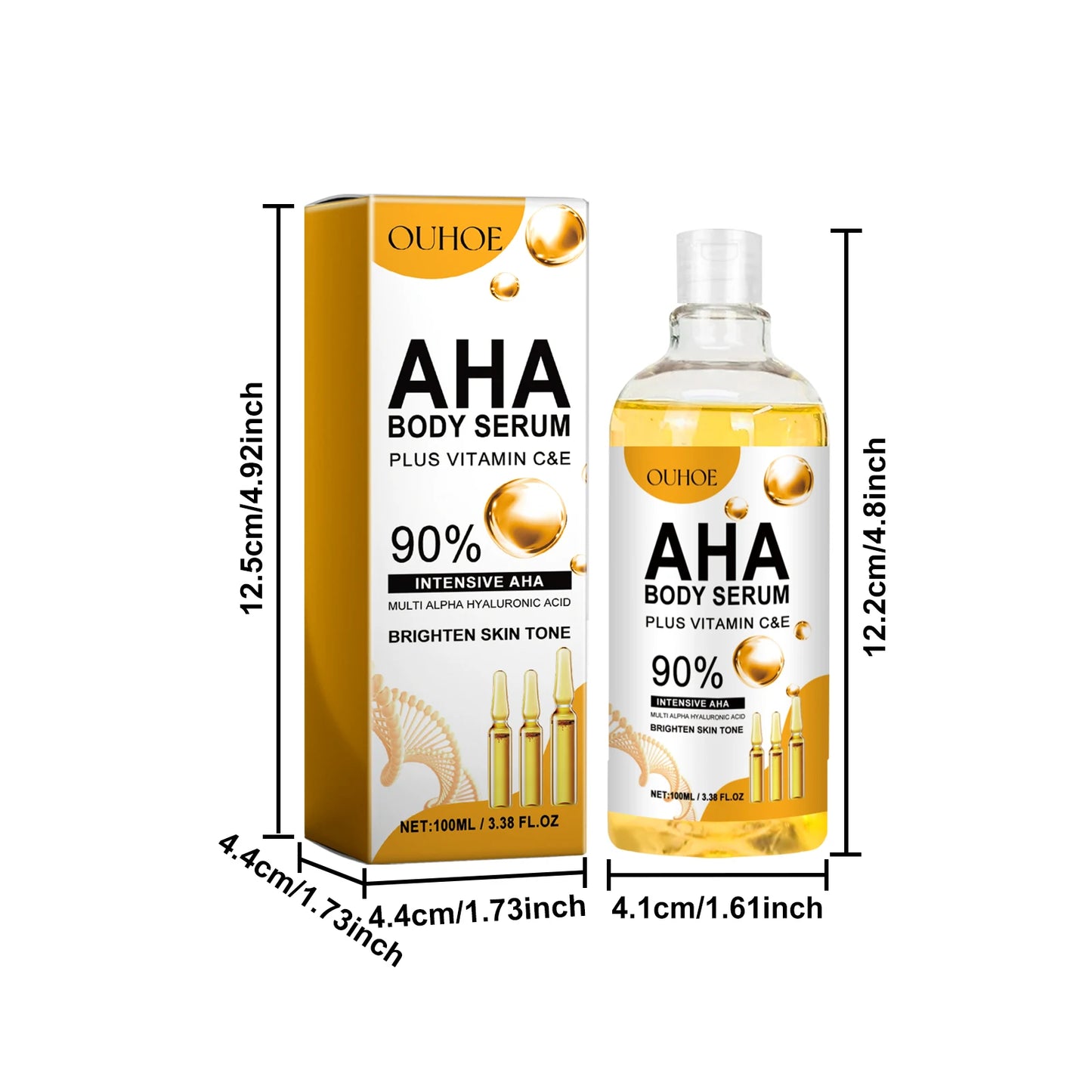 AHA Face & Body Serum – Dark Spot Corrector & Brightening