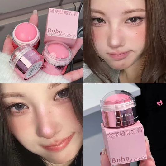 Matte Cream Blush Stick | Nude Apricot Peach Cheek Tint Cream Blush Stick Peaceful Pleasures Health and Wellness