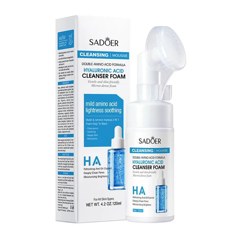 SADOER Q10 Vitamin C Brightening Foam Facial Cleanser