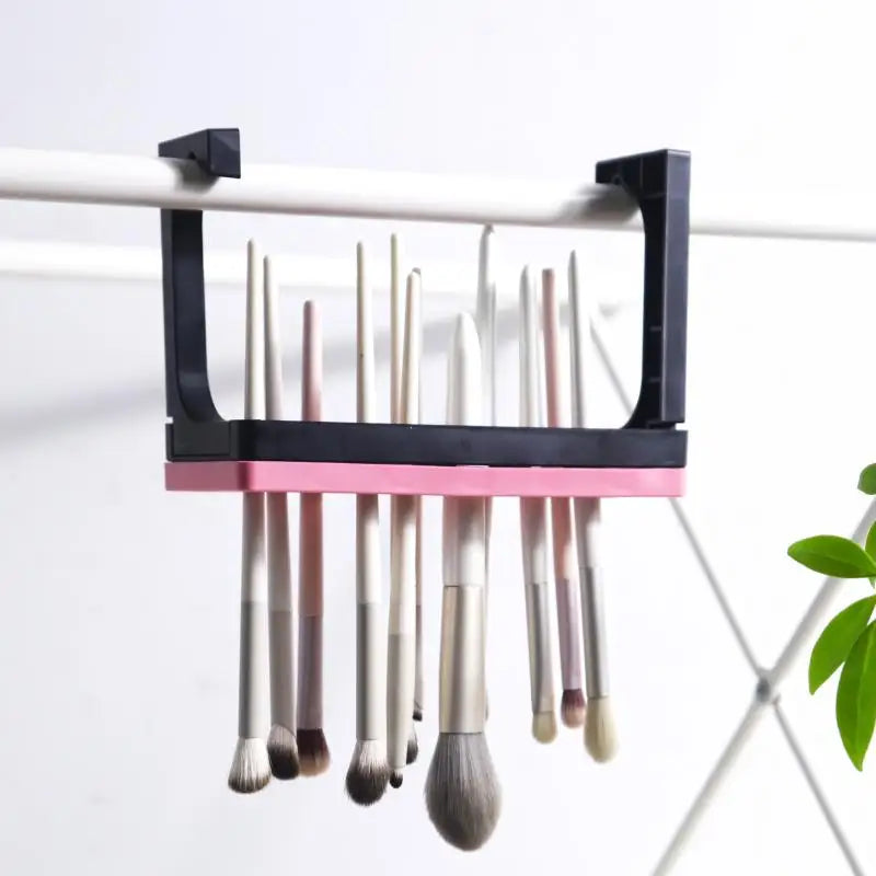 Silicone Makeup Brush Holder Drying Stand Makeup Set Storage Case Nail Pen And Painting Brush Organizer Fit For All Size Handle Peaceful Pleasures Health and Wellness