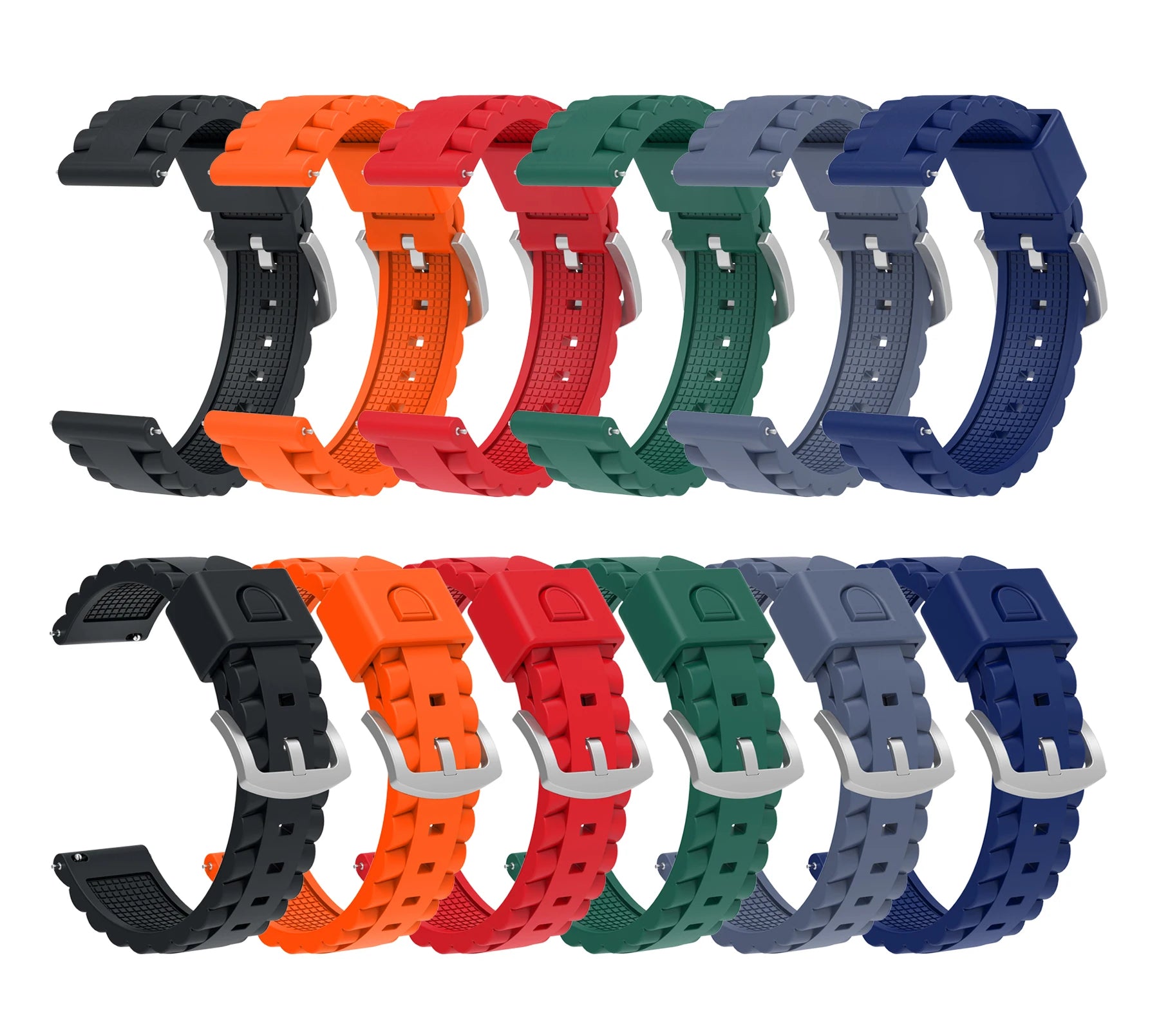 24mm Silicone Watch Band for Suunto 7, 9 Baro & Spartan Peaceful Pleasures Health and Wellness