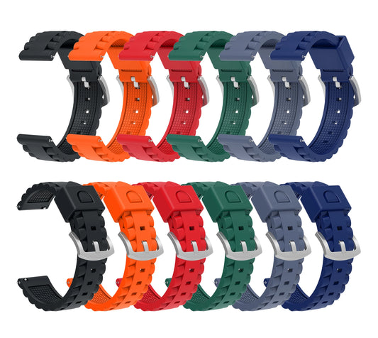 24mm Silicone Watch Band for Suunto 7, 9 Baro & Spartan Peaceful Pleasures Health and Wellness