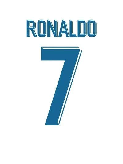 Football Legend Jersey Canvas Poster | Sports Star Wall Art