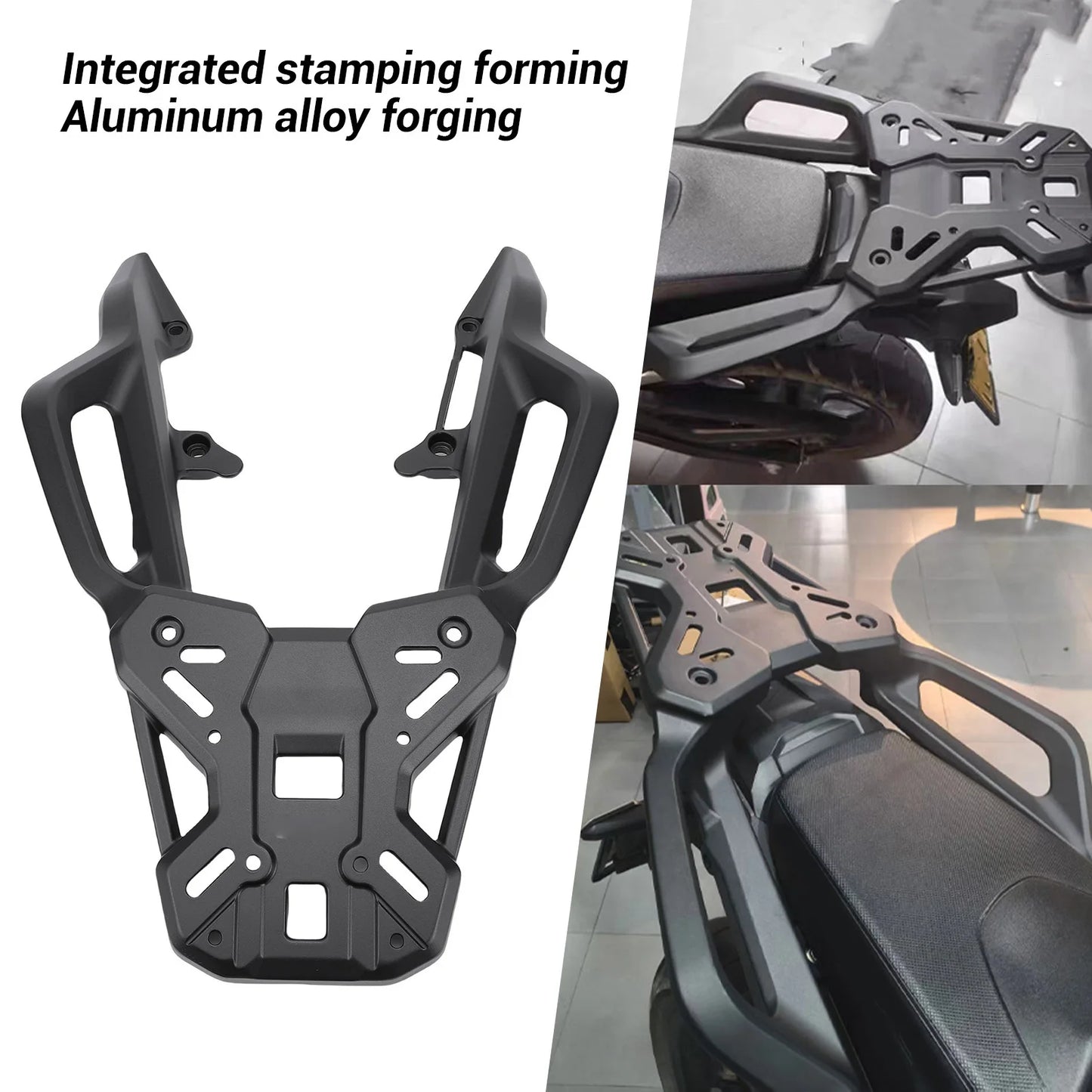 Aluminum Rear Luggage Rack for Honda NC750X 2016–2025