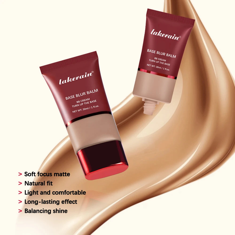 Foundation and Puff Makeup Base Waterproof Long Lasting Control Oil Matte Bronze Facial Liquid Foundation Cosmetics Makeup Peaceful Pleasures Health and Wellness