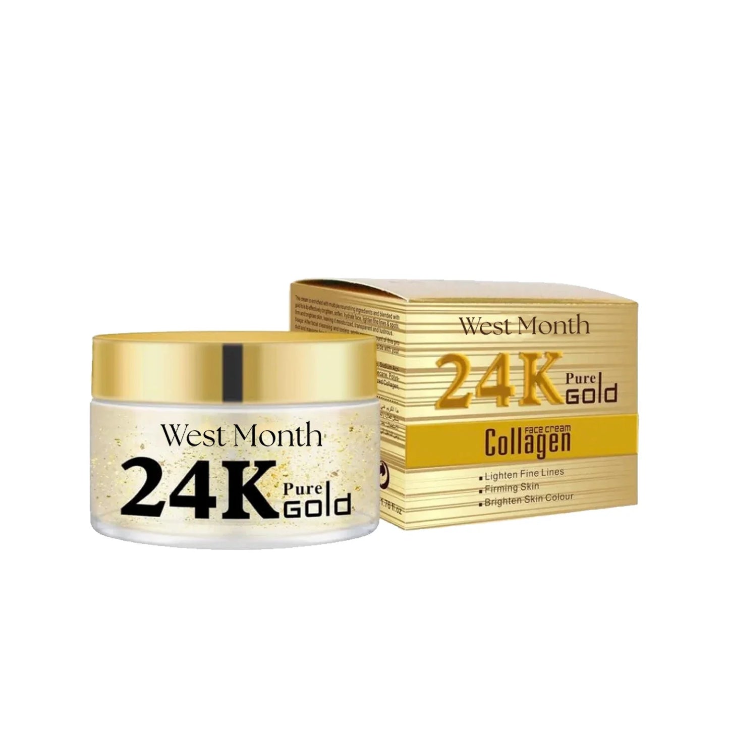 24K Gold Collagen Face Cream – Brightening & Firming