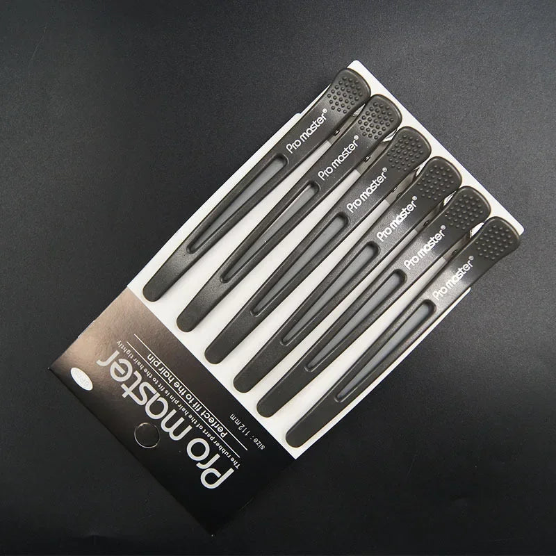 2sets 6pcs/Set Flat Duck Mouth Hair Clips for Hair Styling, Holding, Hairdressing, Cutting, DIY Home, Salon Hairpin Accessorie Peaceful Pleasures Health and Wellness GRAY