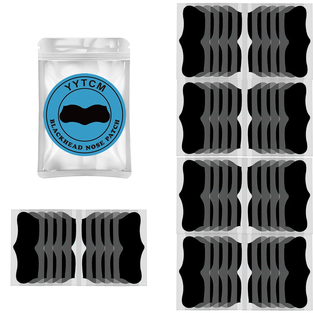 Large Size Black Nose Strips Bamboo Charcoal Blackhead Remover Deep Cleansing Pore Strips for Nose Care 5/10/15/20/30/50/100pcs Peaceful Pleasures Health and Wellness 50pcs