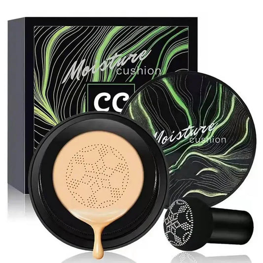 Mushroom Head Air Cushion BB CC Cream Foundation Waterproof Air Cushion Foundation Peaceful Pleasures Health and Wellness