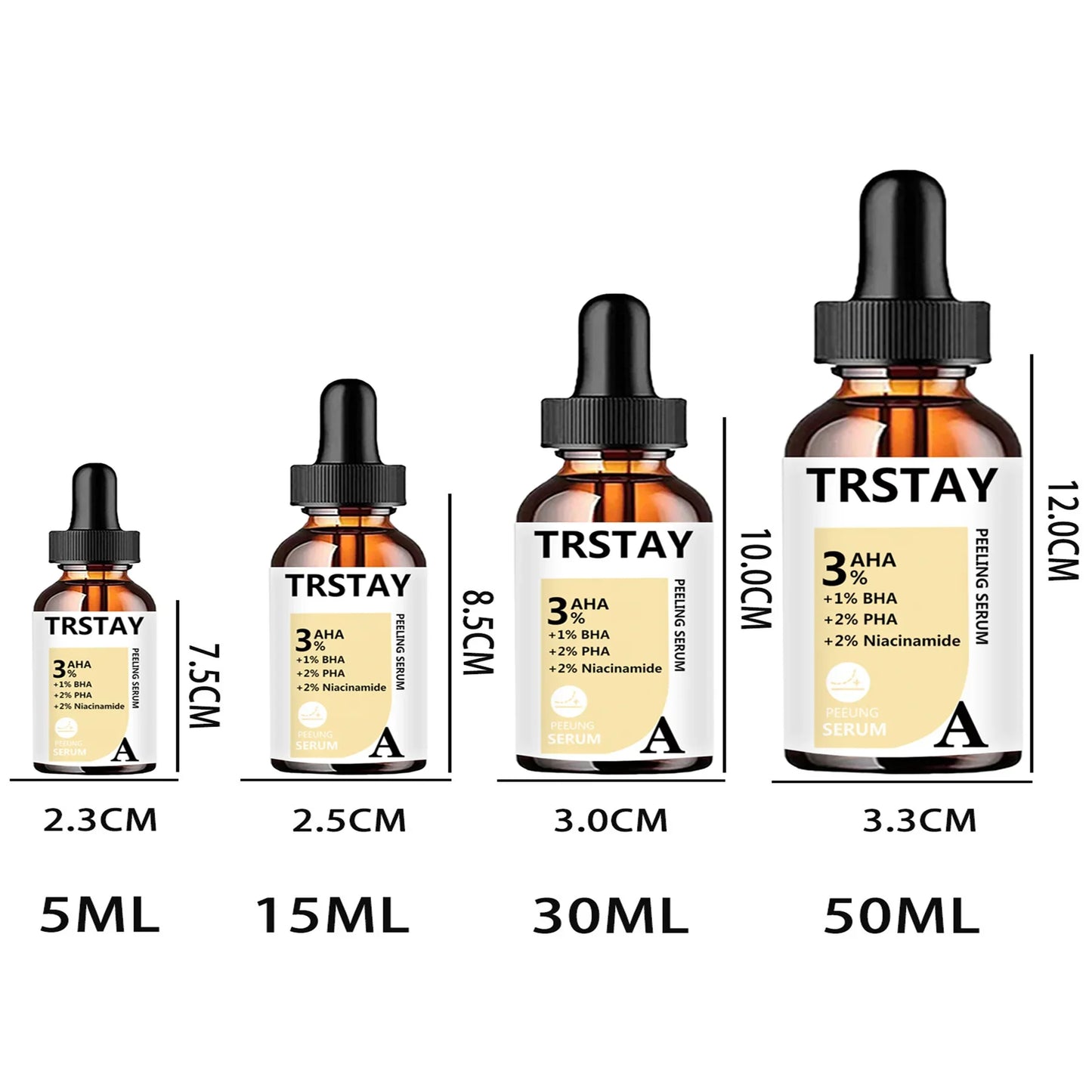 TRSTAY Salicylic Acid Face Serum – Brighten & Minimize Pores