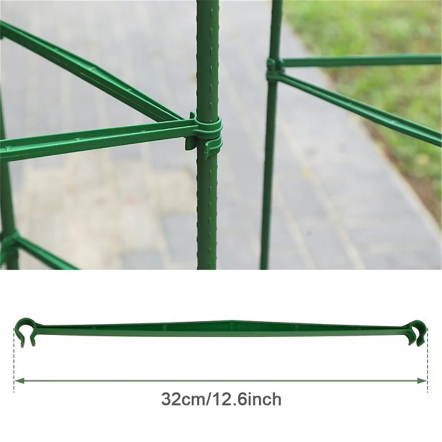 24-Piece Plant Stake Arms – Tomato Cage & Climbing Support