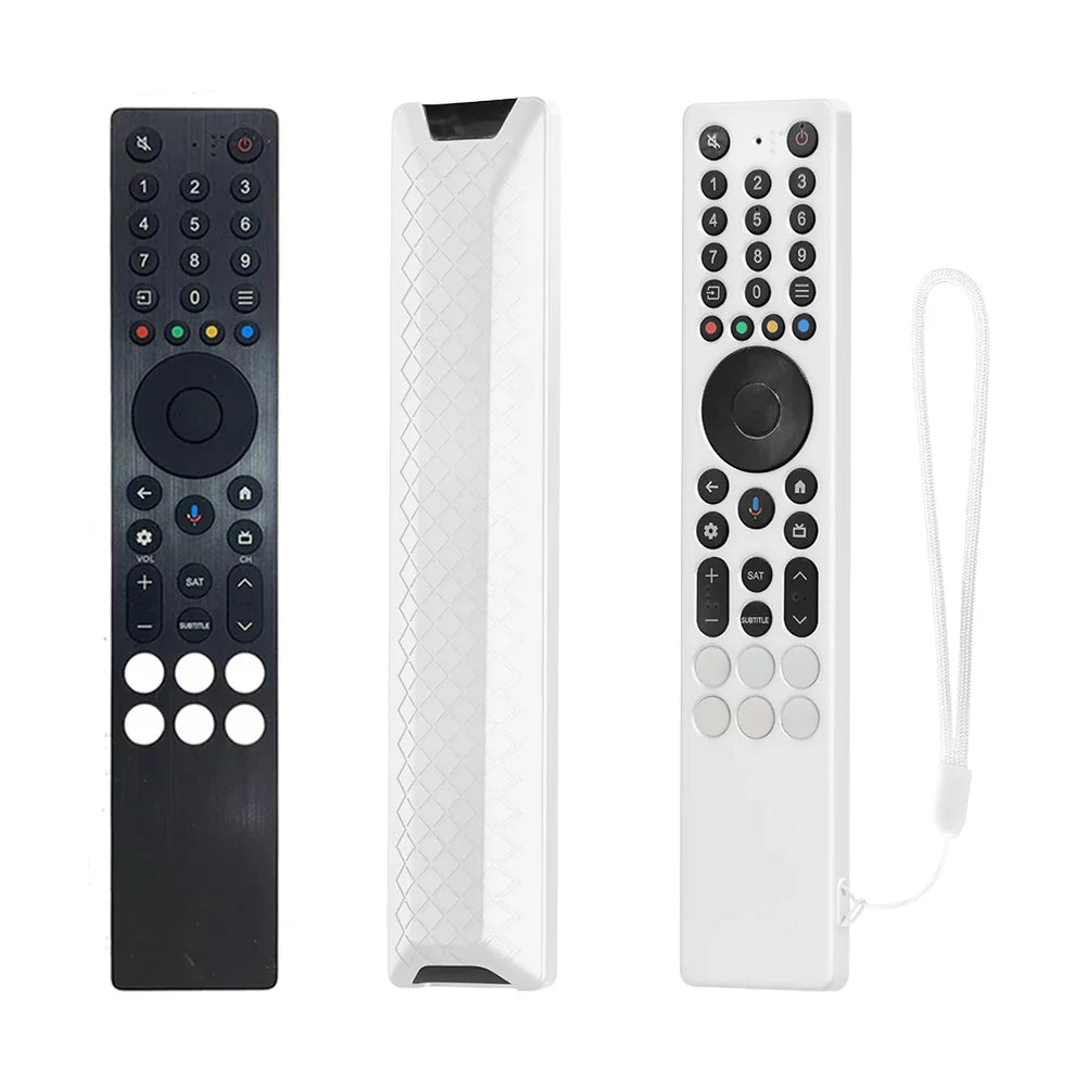 TCL RC833A Silicone Remote Cover with Lanyard | Anti-Slip