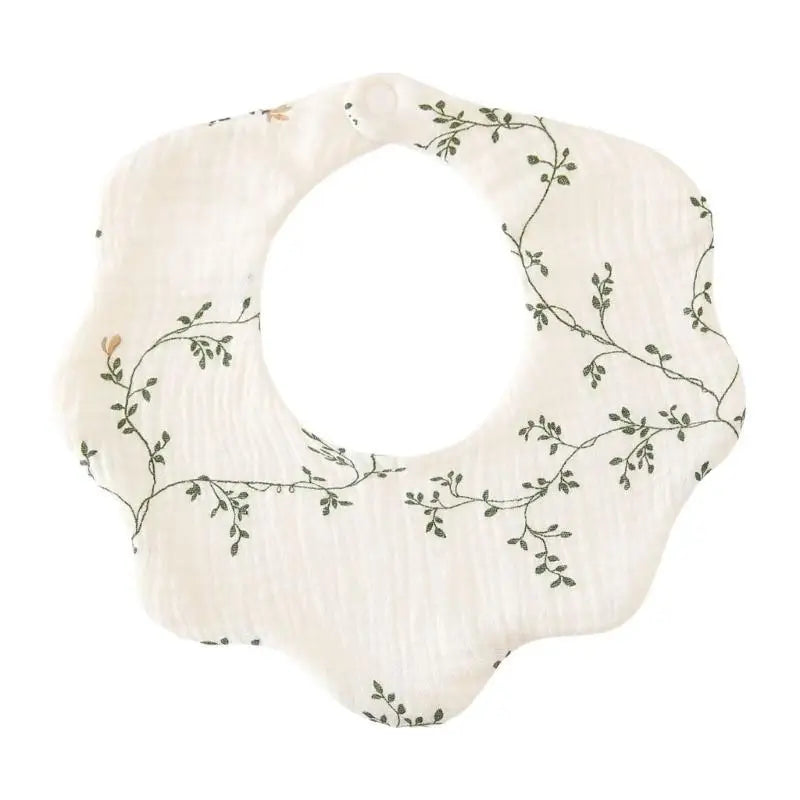 Cotton Bandana Baby Bib | Floral Teething & Drooling Bib