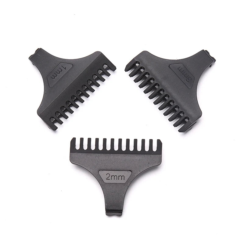 Universal Hair Clipper Guard Combs 1/2/3mm – 3-Piece Set