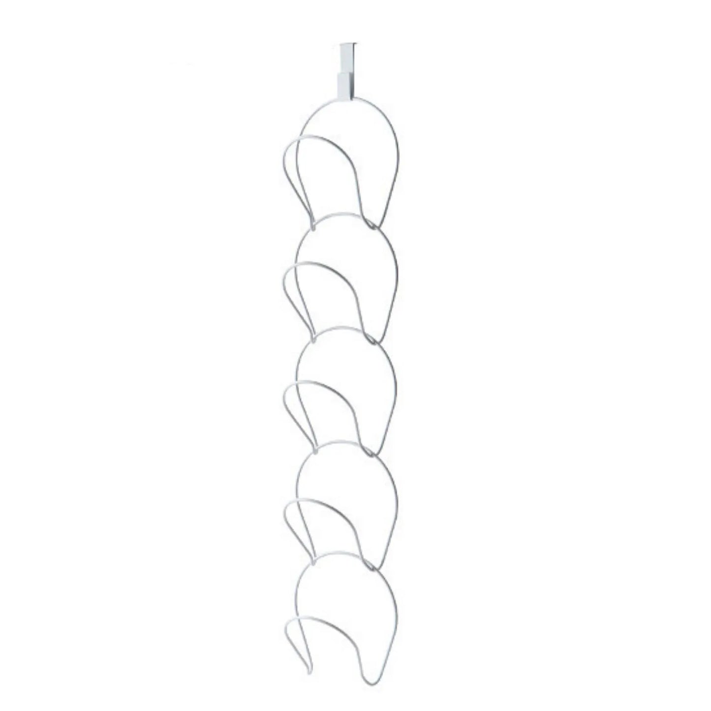 Over-Door Hat Rack Organizer – 5 Hooks, No Drilling Needed