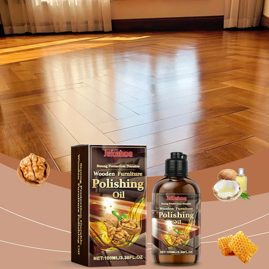 JAKEHOE Wood Furniture Polish Oil – Restore, Shine & Protect Furniture Polish Oil Peaceful Pleasures Health and Wellness