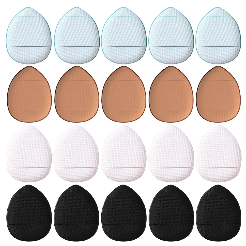 RUNTOIN Triangle Powder Puff Mini Finger Makeup Sponge 6-20 Pc