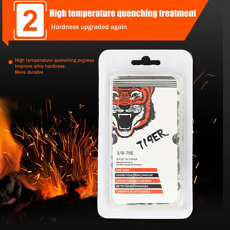 New 18/20/22/24 Inch Metal Chainsaw Chain Spare Parts Link Chainsaw Saw Chain Blade Electric Saw Accessories For Wood Cutting Peaceful Pleasures Health and Wellness