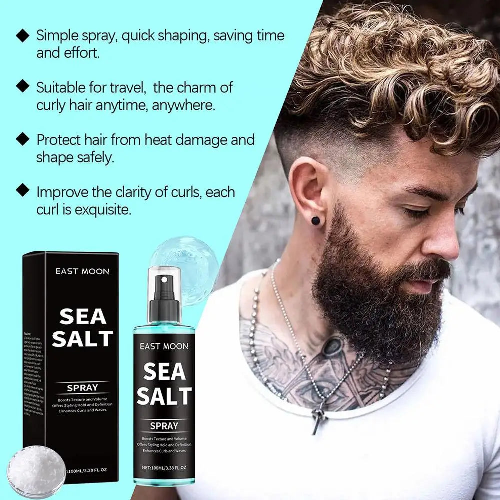 Sea Salt Curl Spray – Kelp & Red Algae for Beachy Waves 100ml