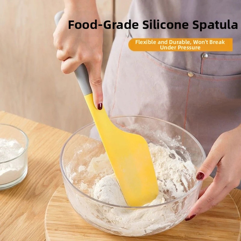Food Grade Silicone Spatula – Heat Resistant Baking Scraper Silicone Baking Spatula Peaceful Pleasures Health and Wellness