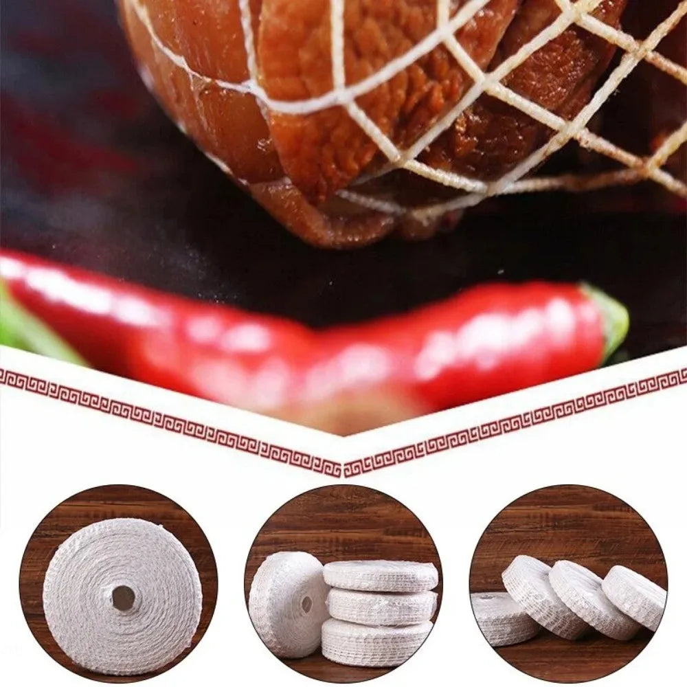 3-Meter Cotton Meat Net | Butcher's String for Sausage & Ham