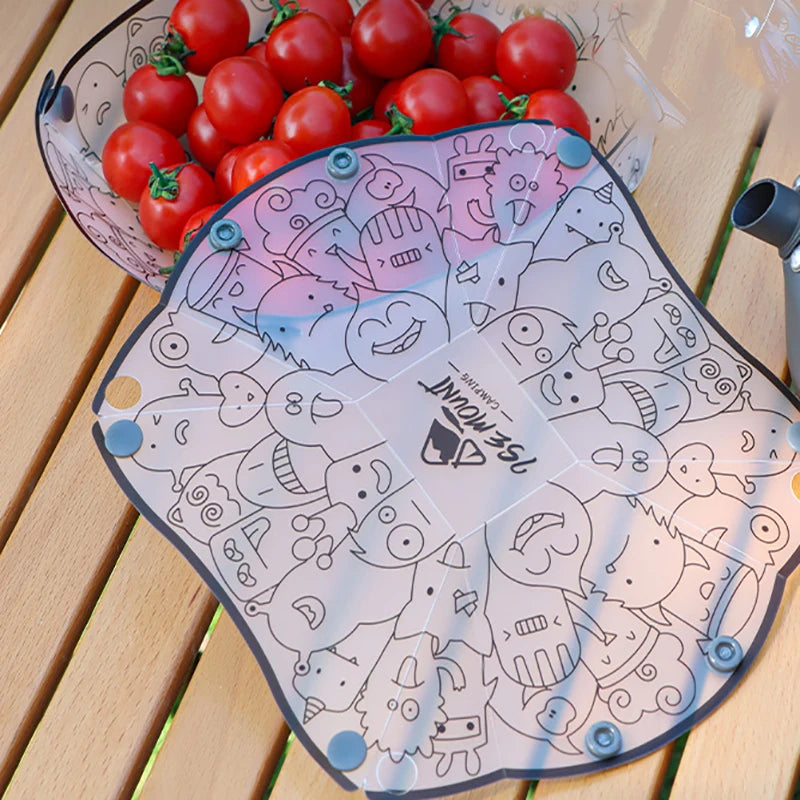 Outdoor Ultra-light Folding Tableware Portable Bowl Dinner Plate Coffee Filter Funnel Water Cup Multi-purpose Tableware Peaceful Pleasures Health and Wellness