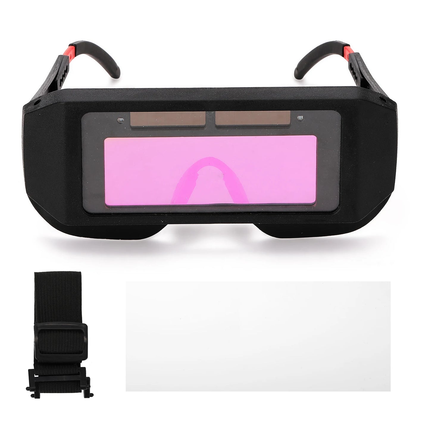 Solar Auto Darkening Welding Glasses Safety Protective Argon Arc Welding Electric Welding Glasses Practical Welding Glasses Peaceful Pleasures Health and Wellness Type3
