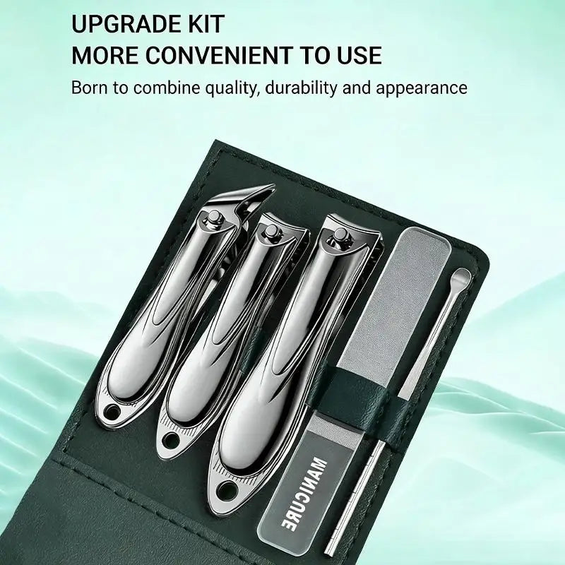 Manicure Set Personal Care Nail Kit 5 Pieces Nail Set Grooming Kit Peaceful Pleasures Health and Wellness