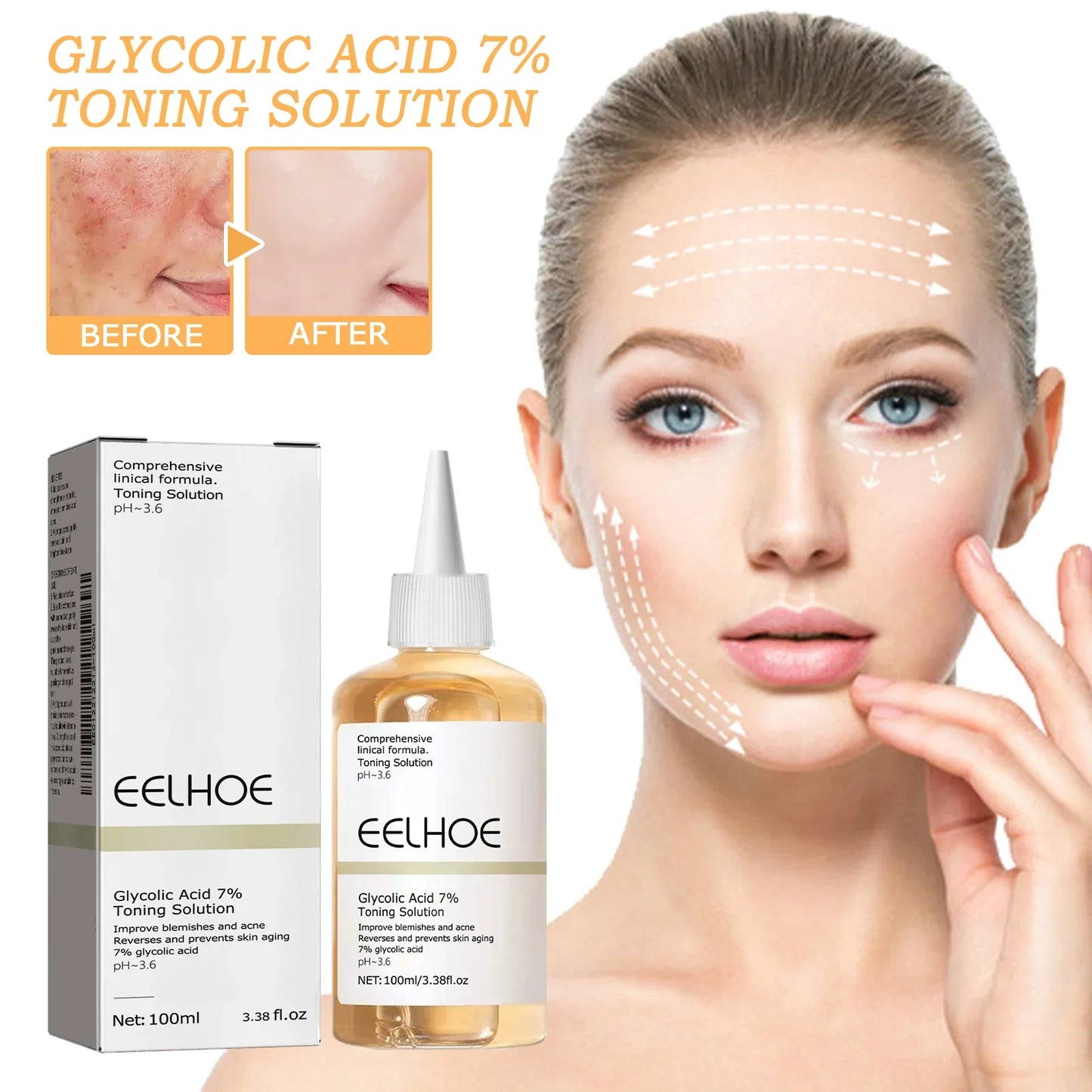 7% Glycolic Acid Toner – Brighten, Exfoliate & Hydrate Skin