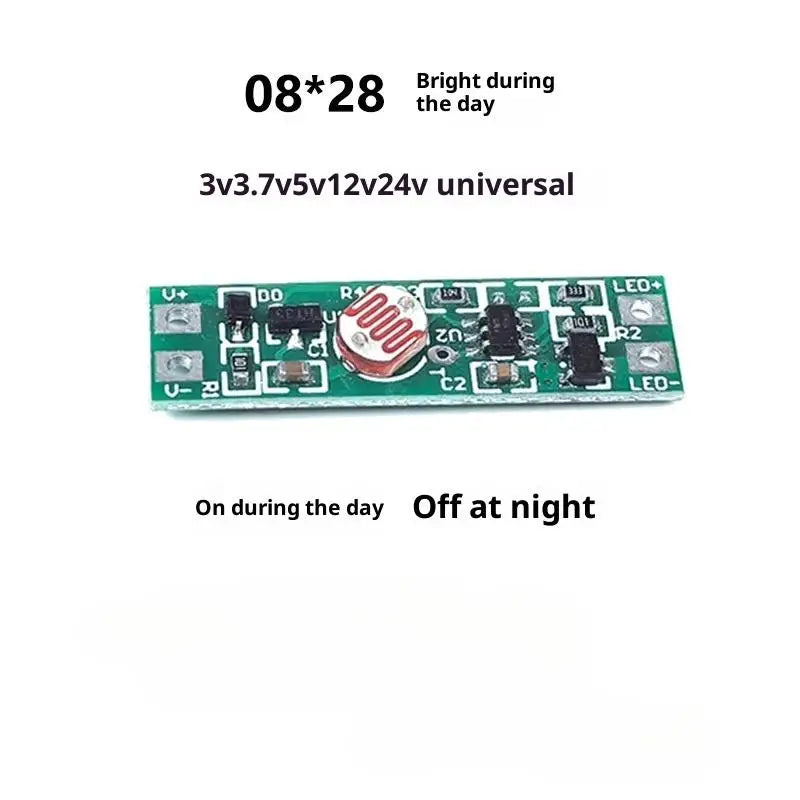 New 8mm Mini Light Sensor Switch Automatically On Light Switch Sensor Photocell Street Lights Switch DC 3V 3.7 V 5V 12V 24V Peaceful Pleasures Health and Wellness A3 0