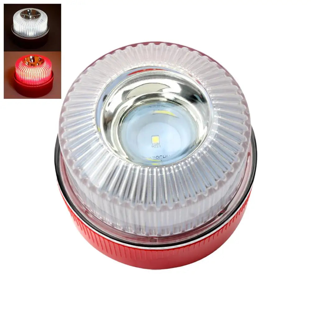 V16 LED Magnetic Strobe Warning Light | Car Emergency Safety Beacon Car Warning Light Peaceful Pleasures Health and Wellness B